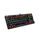 917-10 87 Keys USB Wired Backlight Blue Switch Mechanical Gaming Keyboard