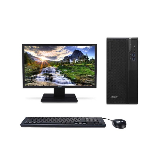 Acer Veriton ES2740G i3/4gb/1TB HDD/10th/ Desktop With 19.5" Monitor