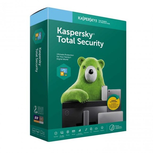 Kaspersky Total Security 3 User 2020