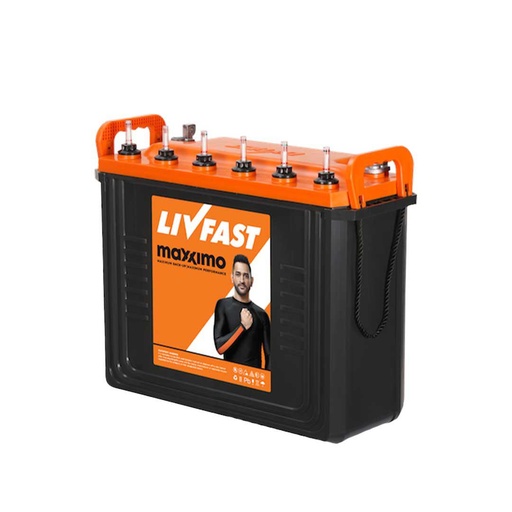 Livfast (Maxximo MXTT 2660) 230Ah/12V Tall Tubular Battery 60Months (42+18M)