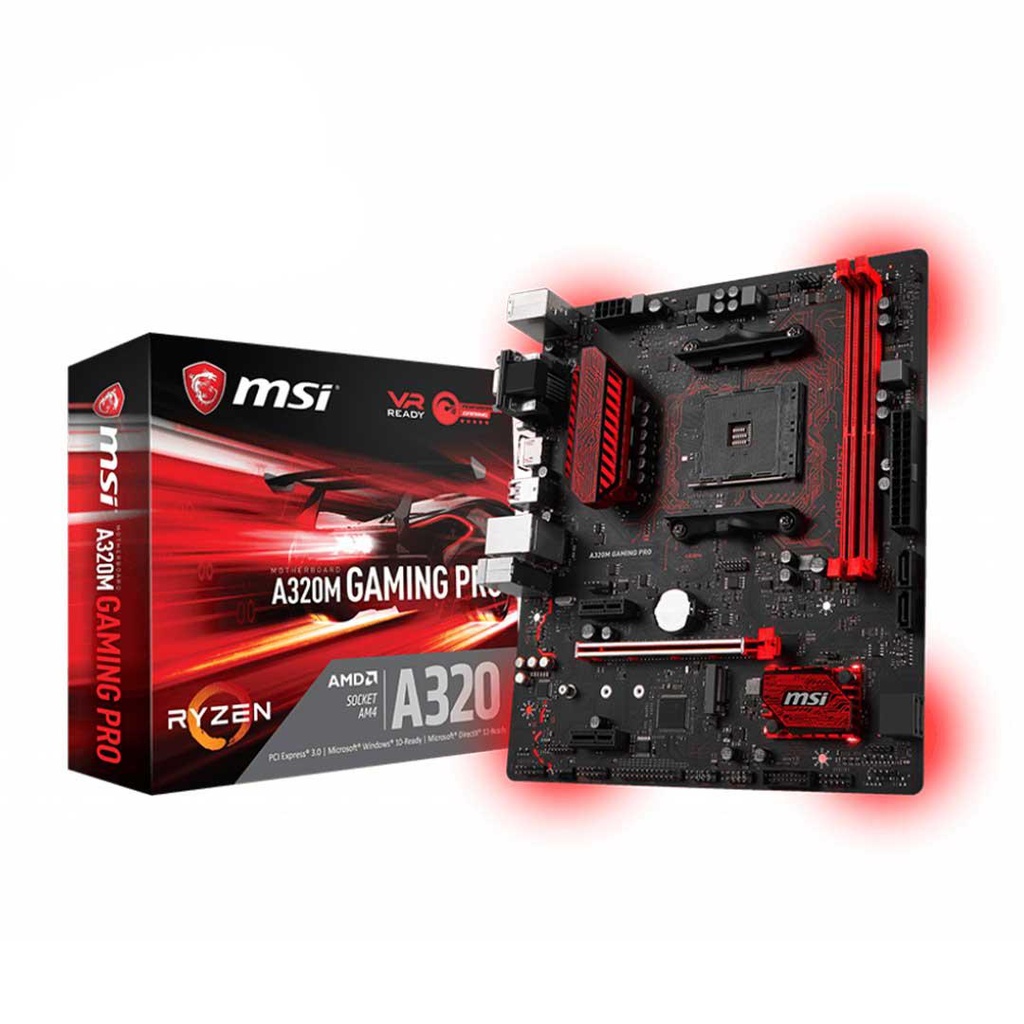 MSI A320M-A PRO Gaming Motherboard Quality Computer