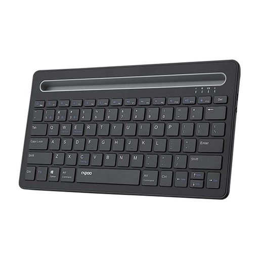 Rapoo XK100 US-Black Bluetooth Keyboard with Tablet Stand