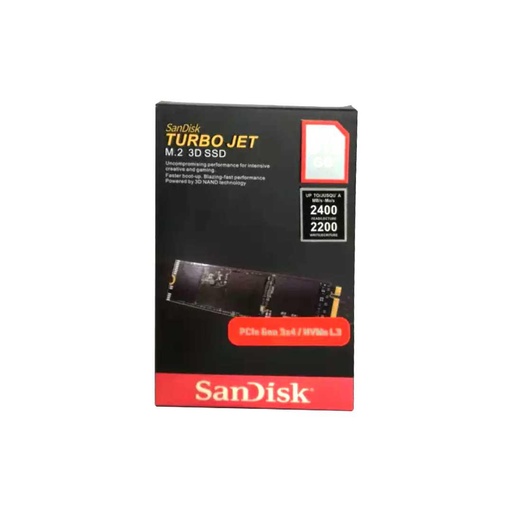 SanDisk Turbo Jet 512gb M.2 NVMe SSD