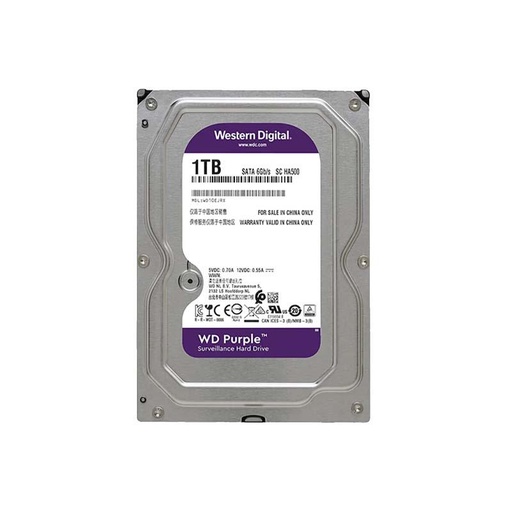 WD 1TB Purple HDD (Surveillance) Internal