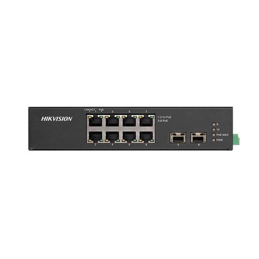 Hikvision 8-Port Gigabit PoE Switch DS-3T0510HP-E/HS