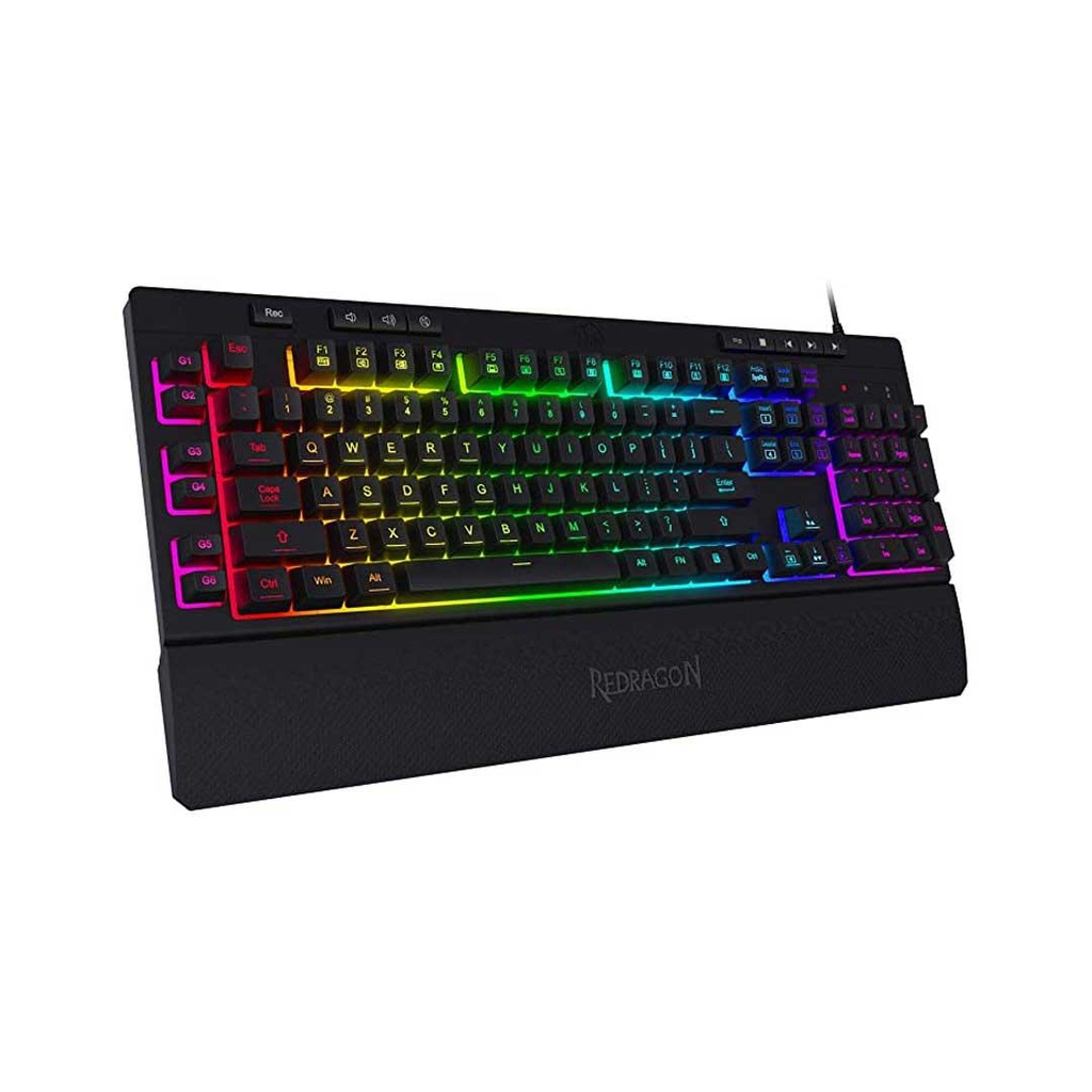 Redragon K512 SHIVA RGB Membrane Gaming Keyboard | Quality Computer