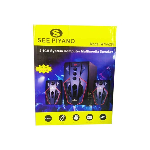 See Piyano (WN-6284) 2.1 Bluetooth Speaker