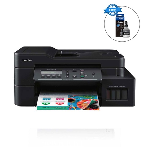 Brother DCP T720DW 3-in-1 Inkjet Color Printer