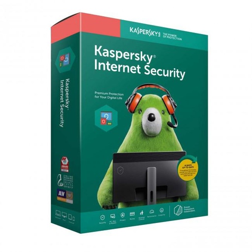 Kaspersky Internet Security 2018 3Devices | 1 Year | 1 Key