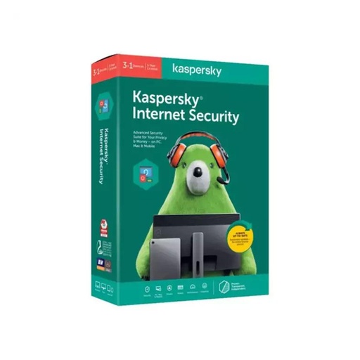 Kaspersky Internet Security 2021 3 Devices | 1 Year | 1 Key