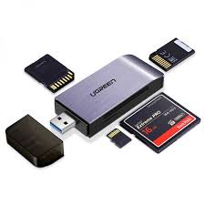 [50541] UGREEN 4-in-1 Multifunction USB 3.0 Card Reader