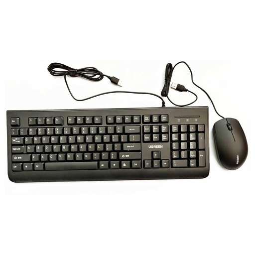 [90465] UGREEN MK001 Wired USB Mouse & Keyboard Combo