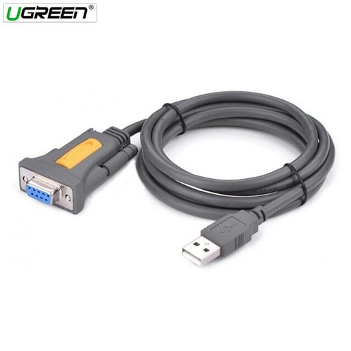 [20201] UGREEN USB 2.0 to Serial DB9 Parallel Print Cable Adapter (1.5M)