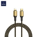 WiWU GD-103 Type-C to Lightening 18K Gold Plated 20W Charging Cable (2M)