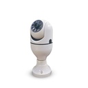 WiFi IP Bulb Camera with FishEye Lens 360 Degree 5G Panoramic View