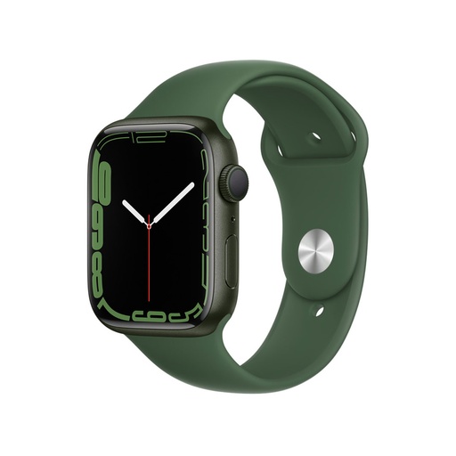 [MKN73LL/A] Apple Watch Series 7 (45mm, Green, Aluminum, GPS)