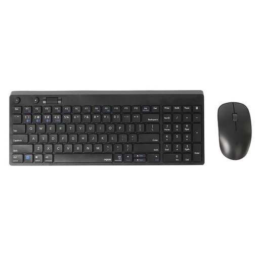 Rapoo 8050T Multi-mode Wireless Keyboard & Mouse(Wireless & Bluetooth)