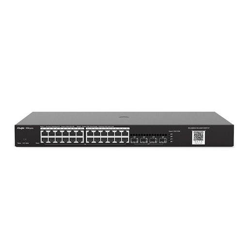 [RG-NBS3100-24GT4SFP] Ruijie Reyee RG-NBS3100-24GT4SFP, 24-Port Gigabit Layer 2 Cloud Managed Non-PoE Switch