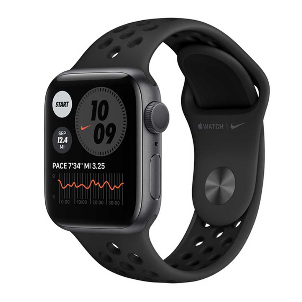 Apple Watch Nike Series 6 (40mm, Space Gray, Aluminum, GPS