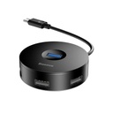 Baseus Round Box 4 In 1 USB Hub Type-C