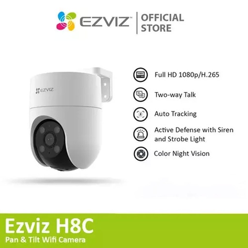 EZVIZ H8C (CS-H8c-R100-1K2WKFL) 2MP Smart Wifi Camera