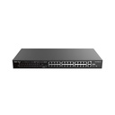 Ruijie Reyee RG-ES126S-LP V2 24-Port 10/100 Mbps PoE+ With 2-Port Gigabit (1-Port Combo SFP) Unmanaged Switch