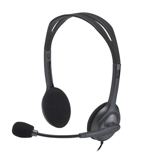 [981-000588] Logitech H111 Wired Stereo Headset