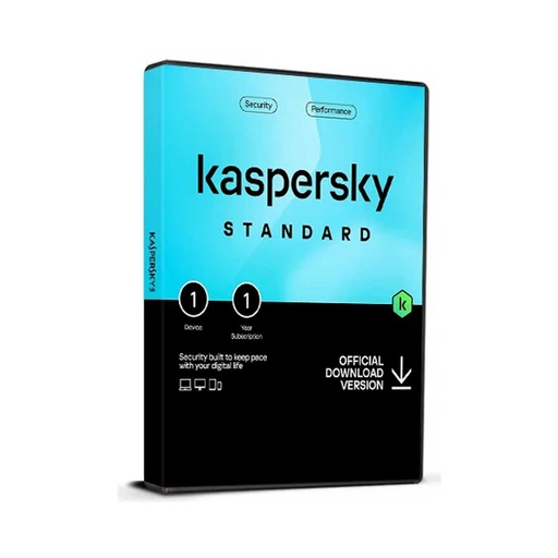 Kaspersky Standard : Enhanced Protection 2023 1 Devices | 1 Year | 1 Key