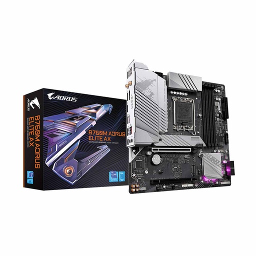 Gigabyte B760M Aorus Elite AX Gaming Motherboard