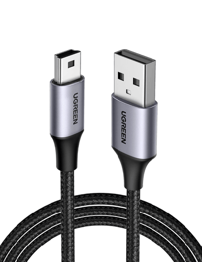 [10385] Ugreen USB 2.0 to Mini USB-B Data Cable