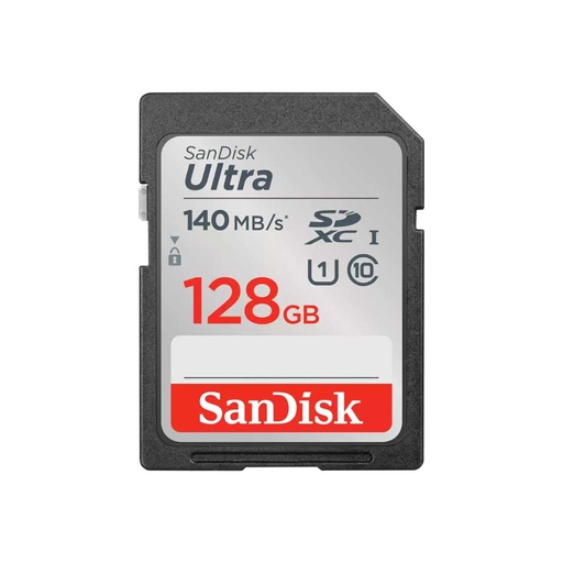 SanDisk Ultra SDXC™ UHS-I Card (Up to 140MB/s) (128GB)
