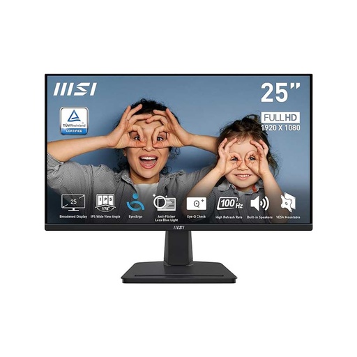 MSI Pro MP251 24.5" Business & Productivity Monitor