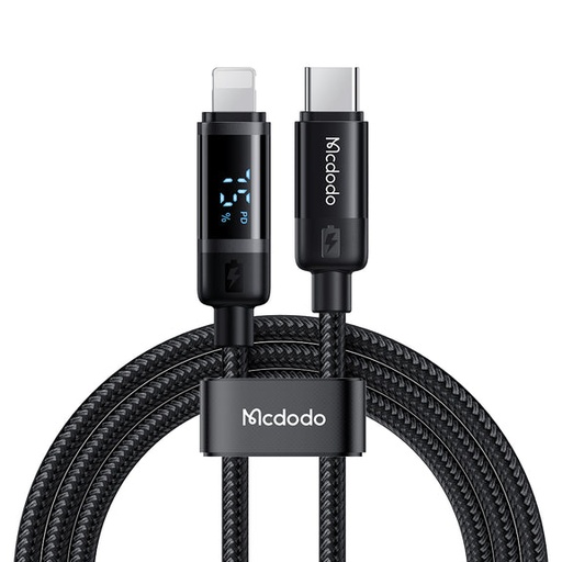 Mcdodo Digital Display PD36W Type-c to Lightning Data Cable (CA-521)
