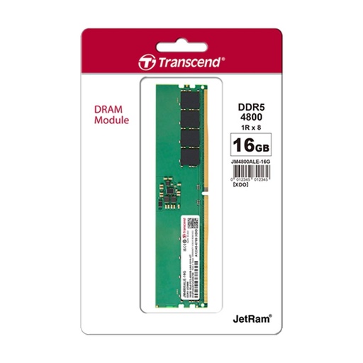 [JM4800ALG-8G] Transcend SO-DIMM Module Desktop Ram 8GB DDR5 4800MHz