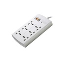 Huntkey Surge Protector SZM604-2 | 6 Socket Multiplug