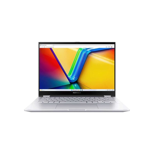Asus Vivobook S14 Flip (TN3402YA-LZ342W) Ryzen 5 7430U/8GB RAM/512GB SSD/AMD Radeon/14" WQXGA IPS Touch Screen/Windows 11 Home Laptop
