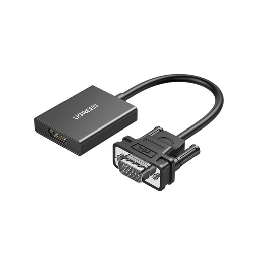 [50945] UGREEN VGA to HDMI Adapter with Audio (CM513)