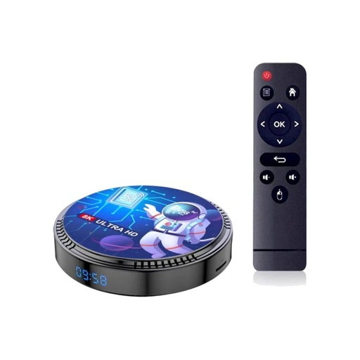 TV98 4K Ultra HD 5G Android TV Box 4GB RAM 32GB ROM