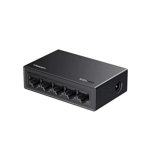 [35492EU] UGREEN 5-Port Gigabit 10/100/1000Mbps Ethernet Switch PC+ABS Housing EU (CM833)