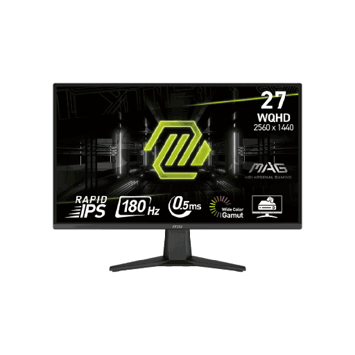 MSI MAG 275QF 27" 2K WQHD 180Hz Flat Gaming Monitor