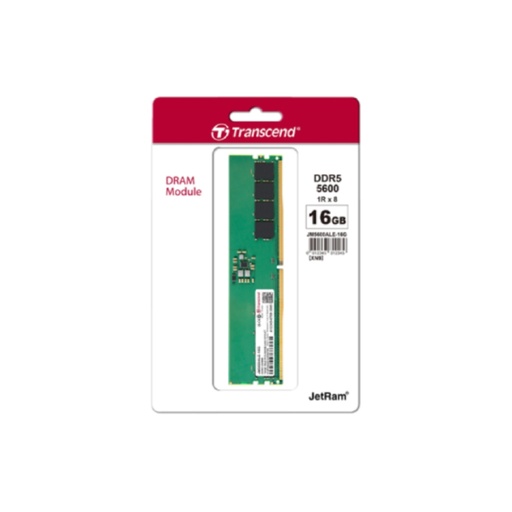 [JM5600ALE-16G] Transcend Desktop Ram 16GB DDR5 5600Mhz (JM5600ALE-16G)