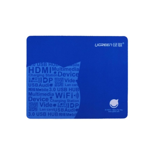 [20312] UGREEN LP126 Non-Slip Rubber Mouse Pad Small (Blue)