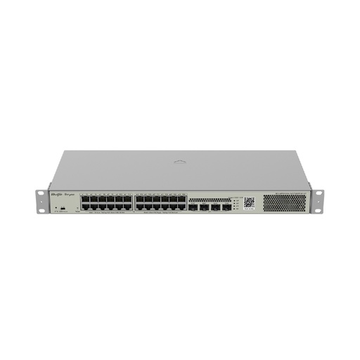 Ruijie Reyee RG-NBS3100-24GT4SFP-P-V2, 28-port Gigabit Layer 2 Cloud-verwalteter PoE Switch