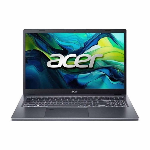 Acer Aspire 15 (A15-41M-R8ZZ) Ryzen 5 8640HS | 16GB RAM | 512GB SSD | AMD Radeon Graphics | 15.6″ FHD Display | Backlit Keyboard | Fingerprint | Steel Gray | 1 Year Warranty