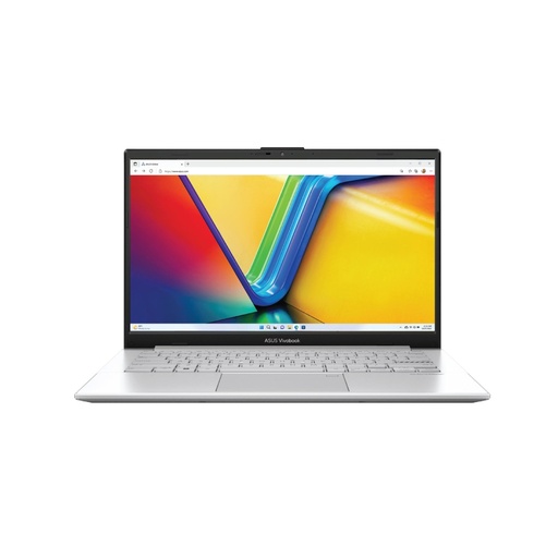 Asus Vivobook Go 14 (E1404GA-NK113W) Intel Core i3-N305 | 8GB RAM | 512GB SSD | Intel UHD Graphics | 14″ FHD Display | Windows 11 | Backlit Keyboard | Touch NumberPad | Backpack | Mouse | Cool Silver | 2 Years Int'l Warranty | 1 Year Perfect Warranty