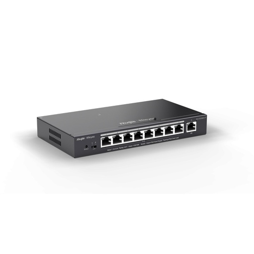 Ruijie Reyee RG-ES209GC-P 8-Port 10/100/1000 Mbps Poe+ with 1-Port Gigabit Cloud Managed Switch