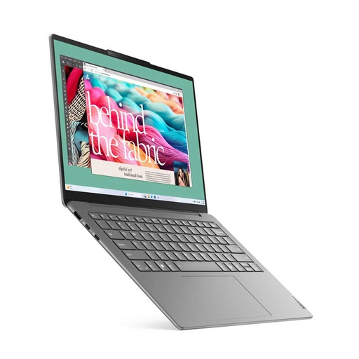 Lenovo Yoga Slim 7 14IMH9 Intel Core Ultra 5-125H | Intel®
 AI NPU | 16GB RAM | 512GB SSD | Intel® Arc™ Graphics| 14" WUXGA OLED Display | Backlit Keyboard | Luna Grey | Windows 11 | 1 Year Warranty