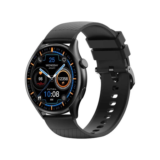 Ultima Circle With 1.43" AMOLED Display, Bluetooth Calling Smartwatch, IP68 Waterproof, Always On Display with Zinc Alloy Sleek & Stylish Smart Watch
