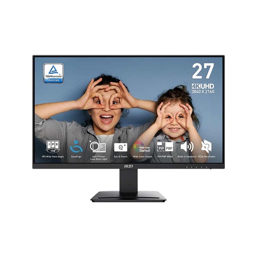 MSI Pro MP273U 27" UHD IPS 60Hz Business & Productivity Monitor