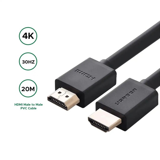 [10112] UGREEN HD104 HDMI Male To Male Cable 20M